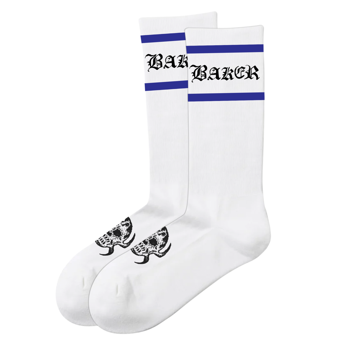 Baker Olde Socks - White
