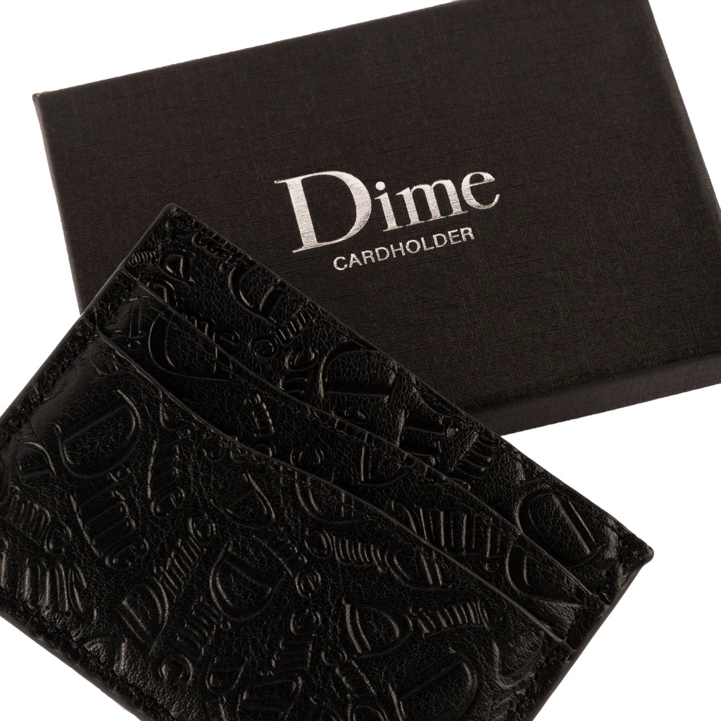 Dime - Haha Leather Cardholder (Black)