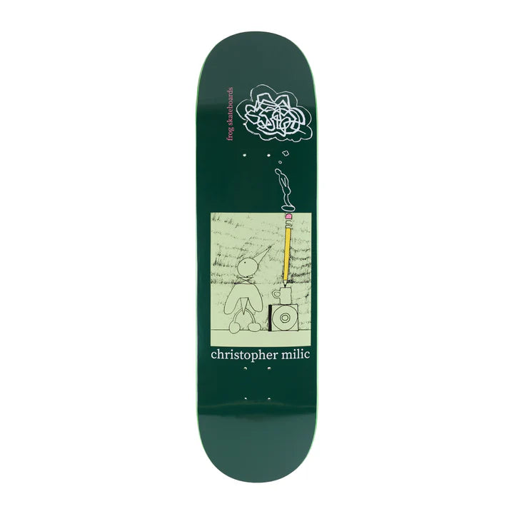 Frog Skateboards Creative Block (Chris Milic) Deck- (8.38, 8.6)