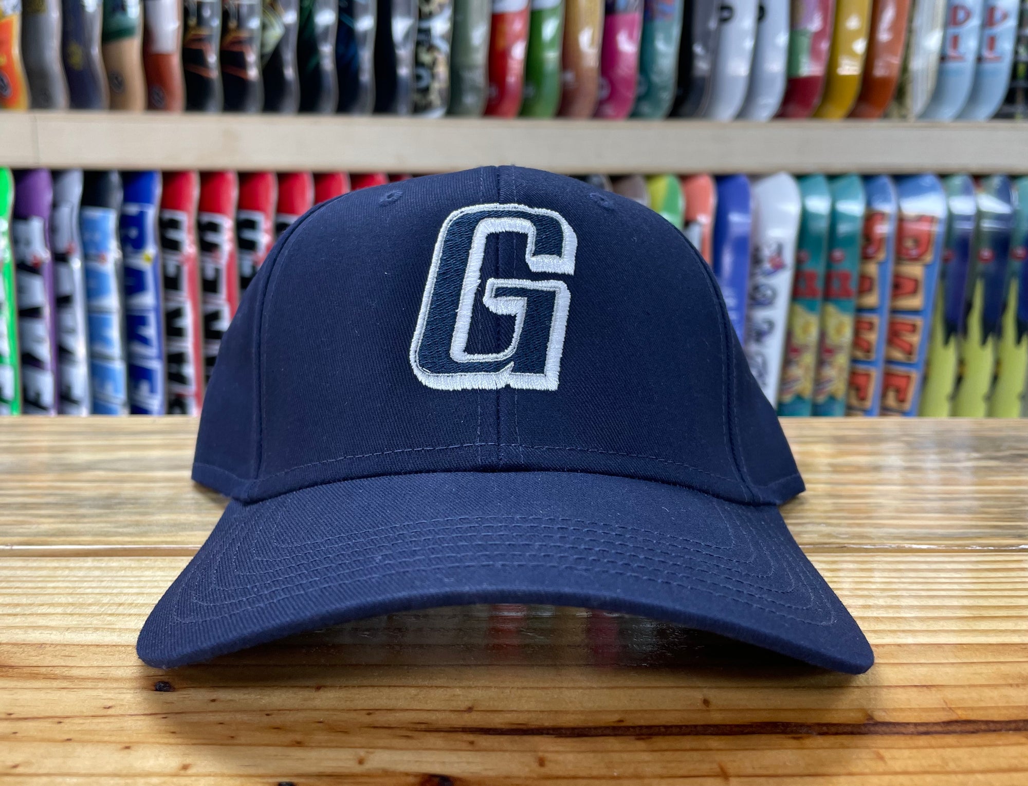 Geometric G Logo Hat - (Navy)