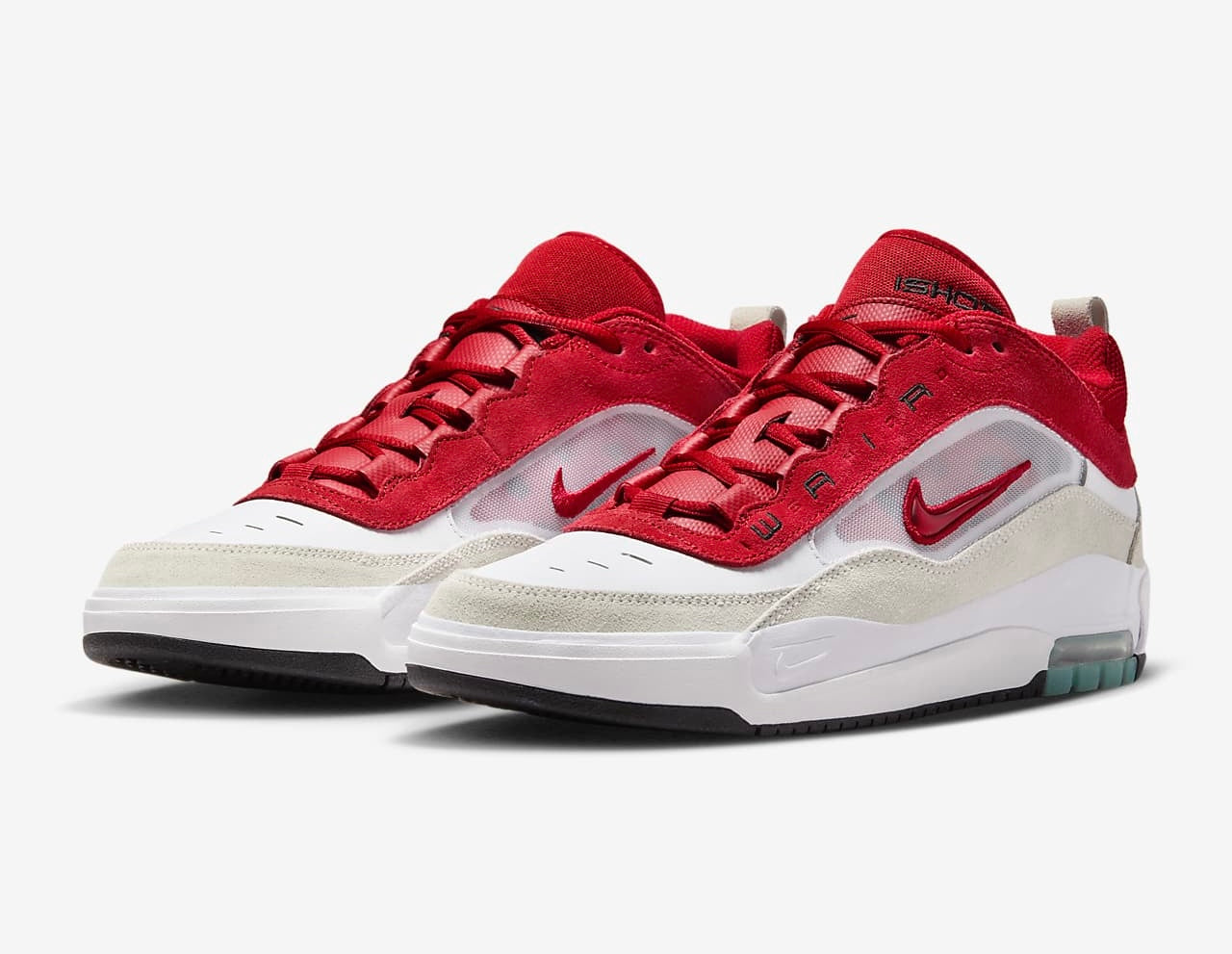 Nike SB Ishod 2-(white/varsity red/ summit white) FB2393-100