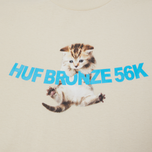 HUF X Bronze56k "Hang in There" S/S Tee - (Natural)