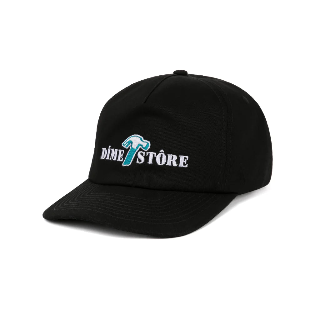 Dime Store Full Fit Hat - Black