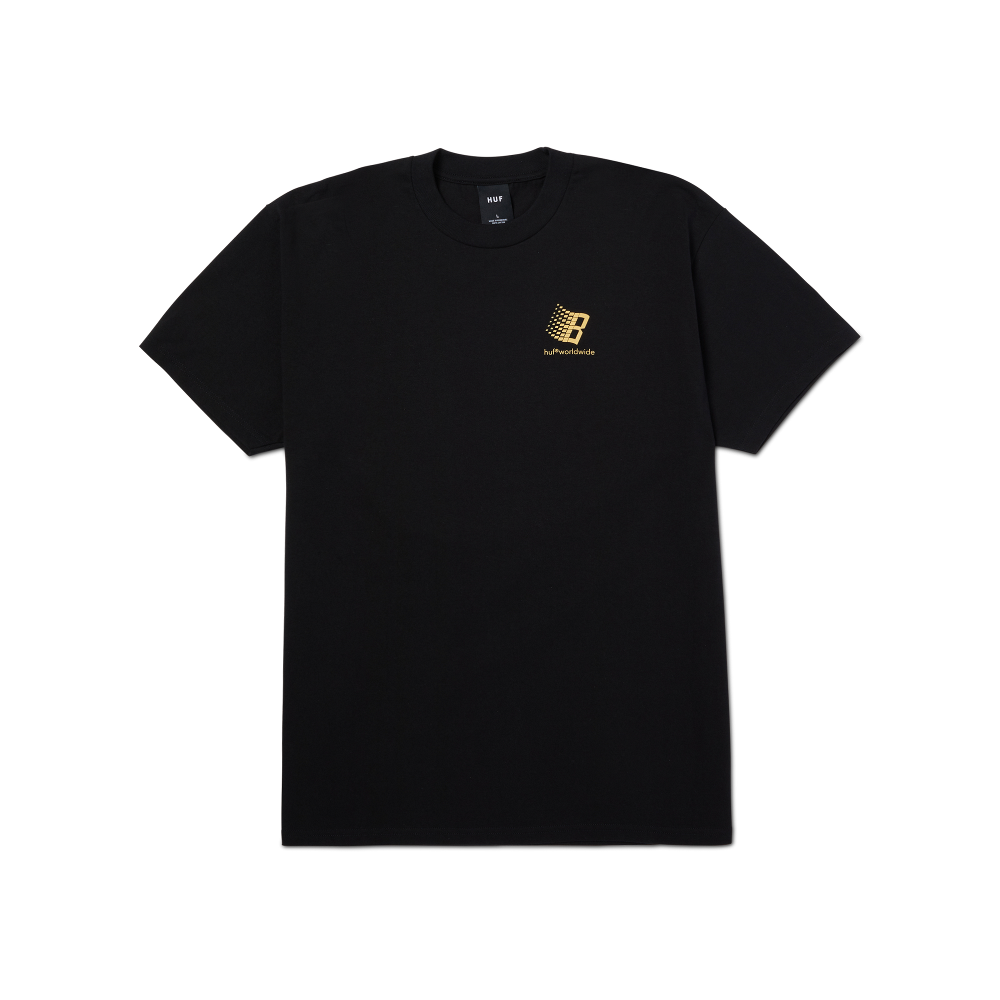 HUF x Bronze56k S/S Tee - (Black)