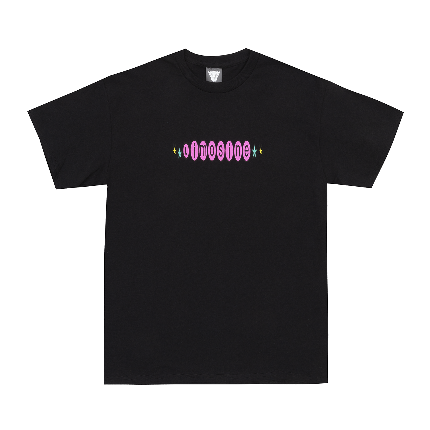 Limosine Pink Bubz Tee - Black