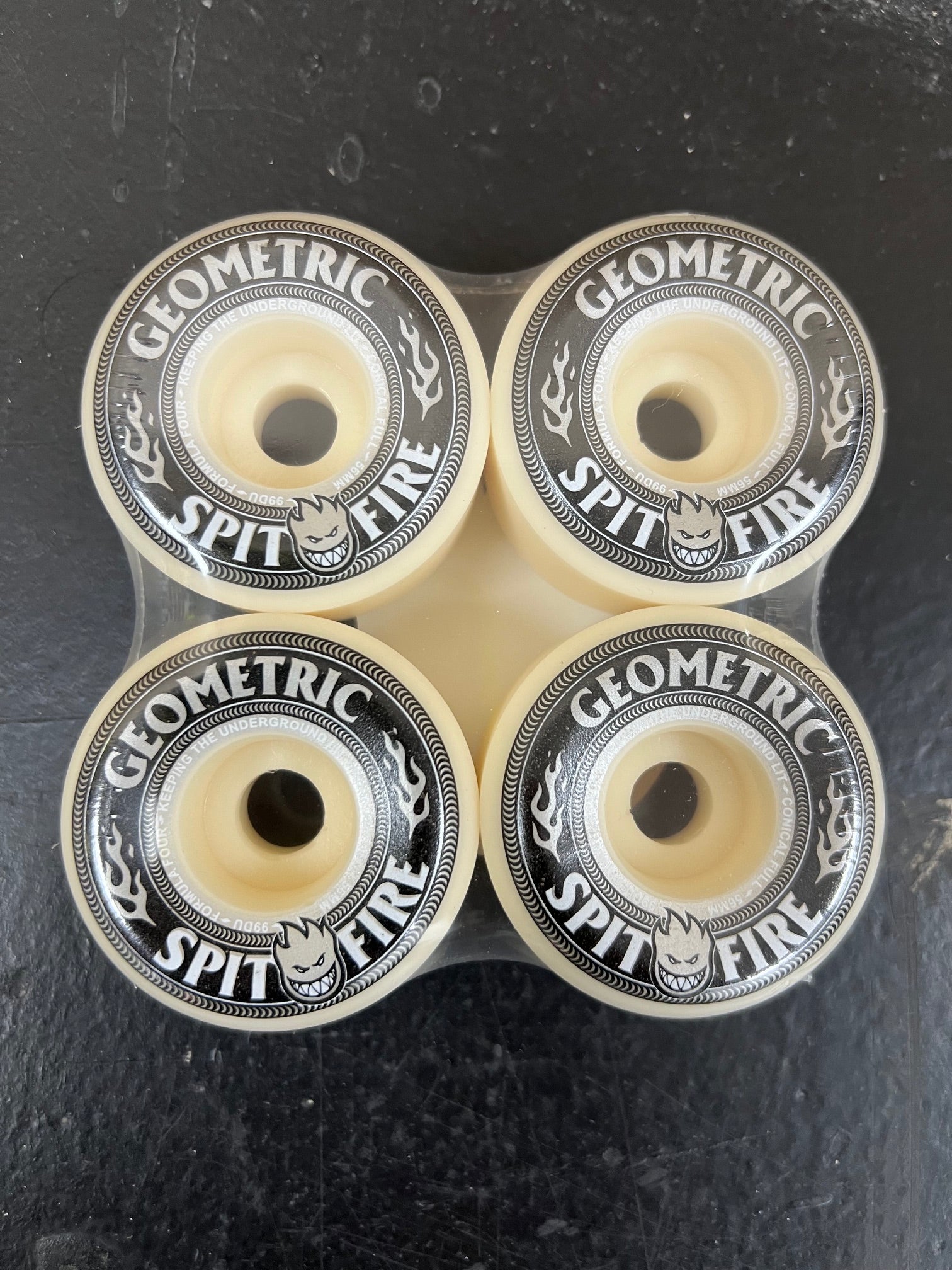 Geometric X Spitfire Formula Four Wheels - 54/56mm 99D Conical Full 2026