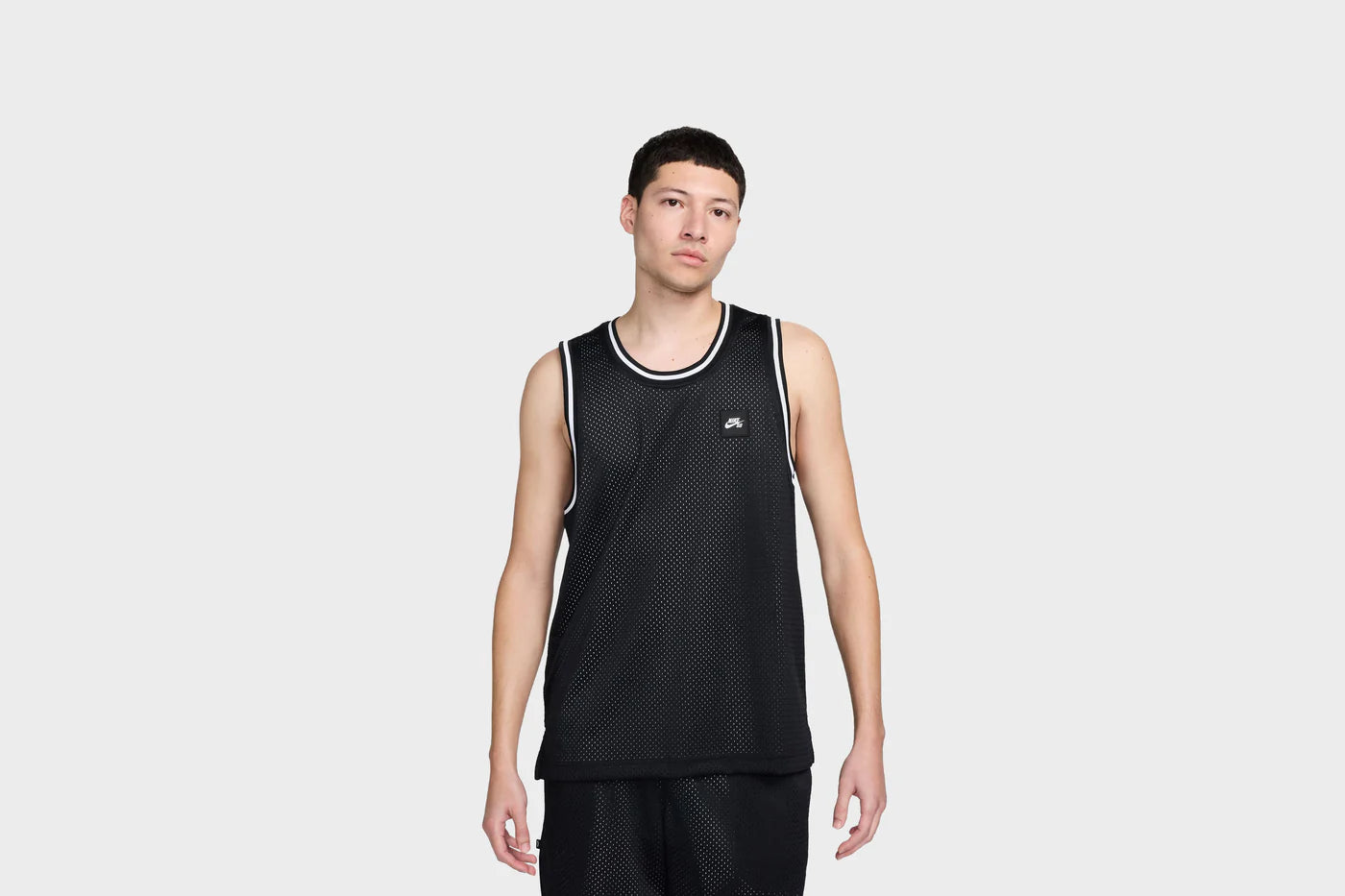 Nike SB Basketball Skate Jersey - Black/White