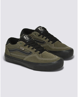 Vans Rowan Pro Shoe - (Olive/Black)