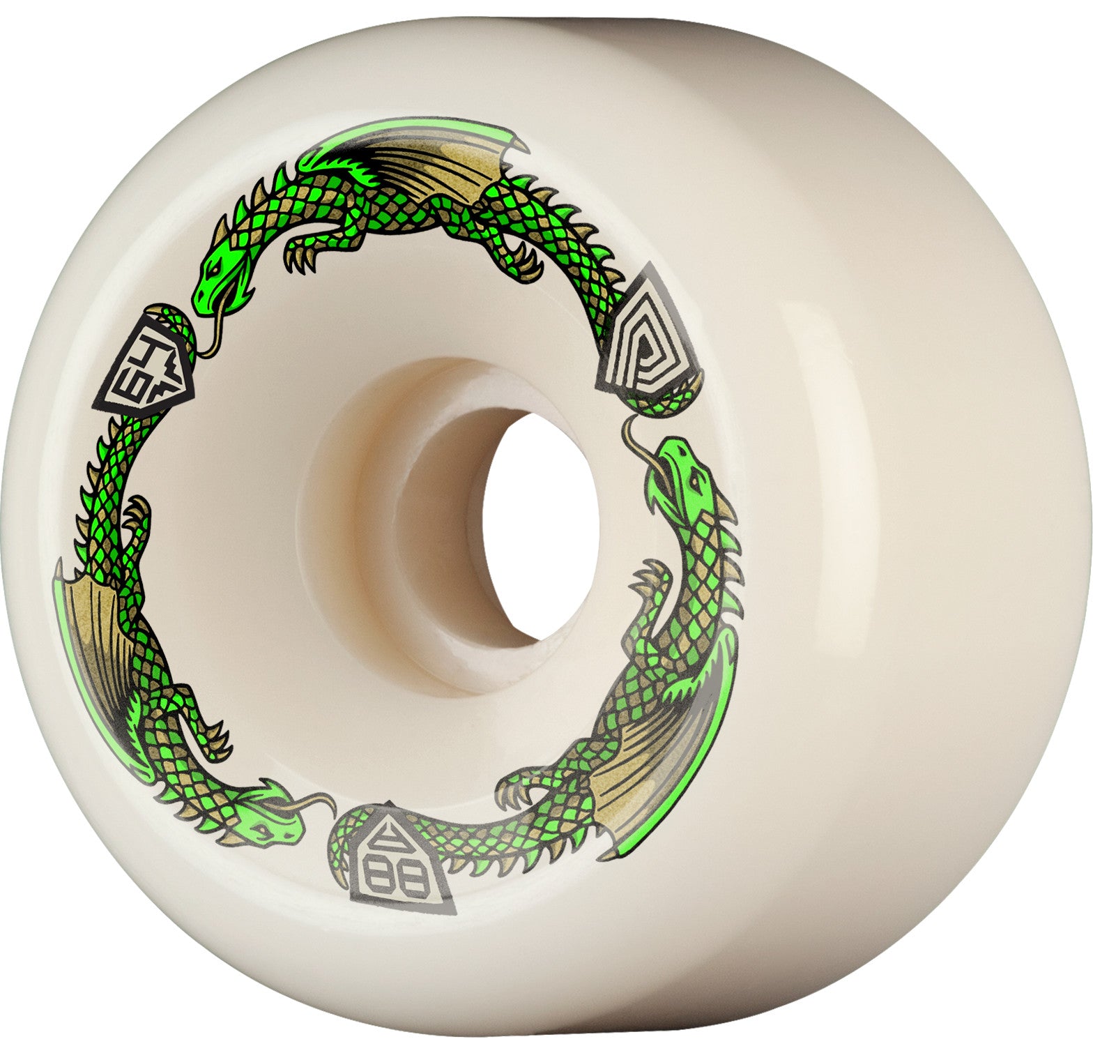 Powell Dragon Formula Bomber 88A Wheels - 60mm