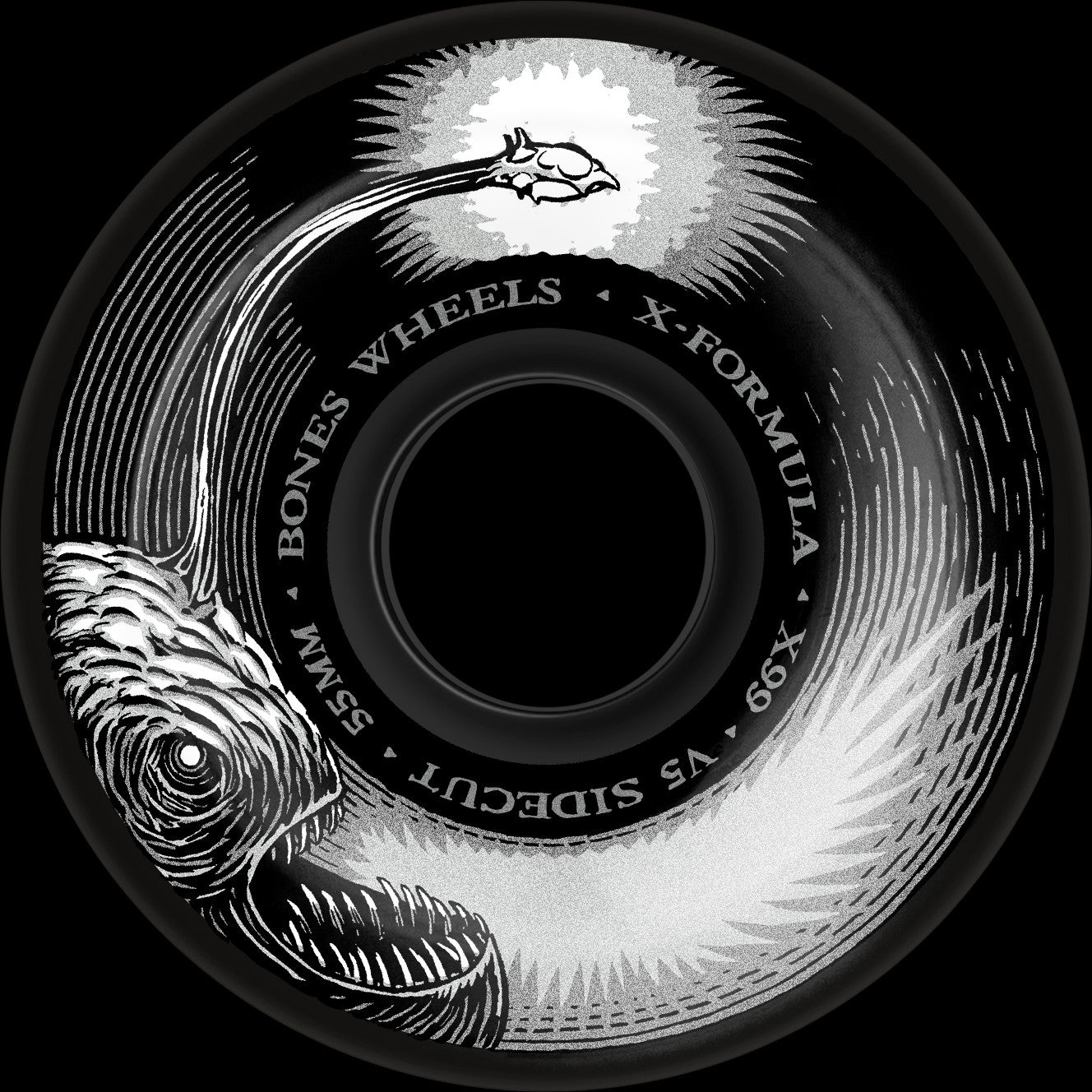 BONES Dark Waters X-Formula Wheels V5 Sidecut 99A - 55mm