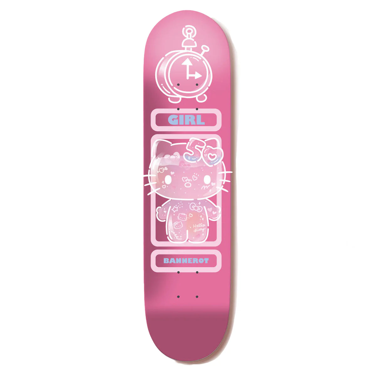 Girl Bannerot Hello Kitty 50th Anniversary Skate Deck - (8.0)