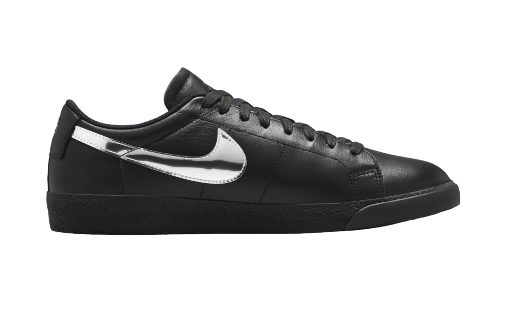 Nike Sb X Dancer Blazer Low - (Black/Black-Metallic Silver)