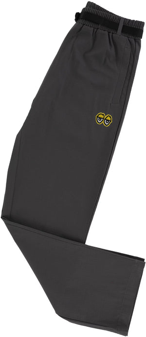 Krooked Eyes Ripstop Pant - Charcoal/Yellow