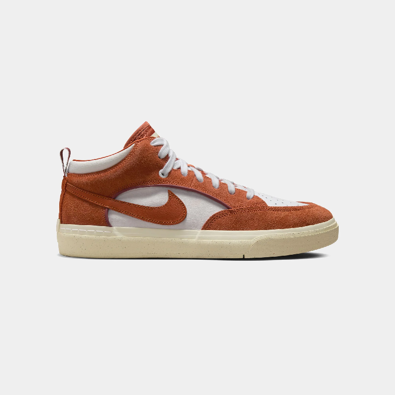 Nike SB React Leo- ( Dark russet/ White )