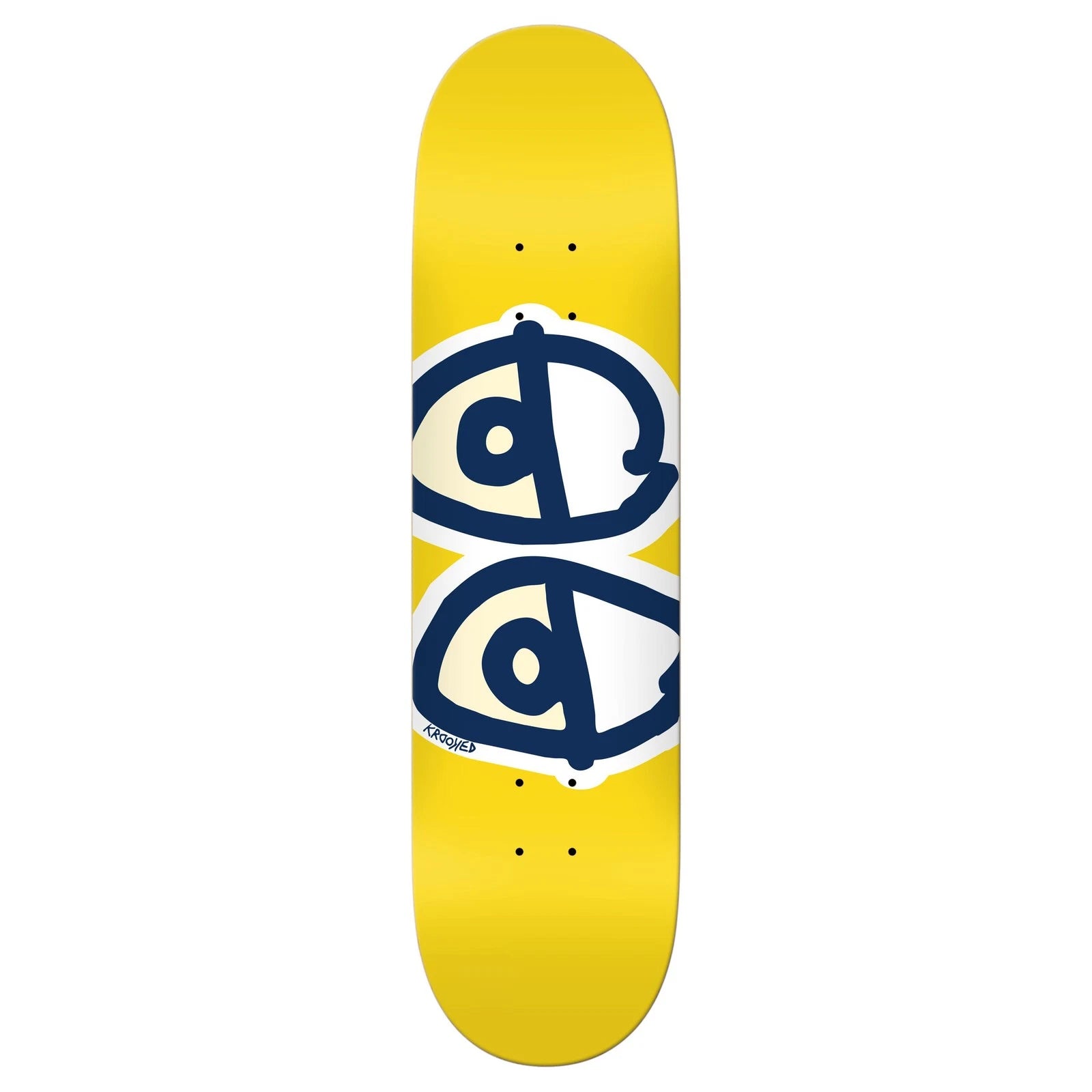 Krooked Team Eyes Deck Yellow - (8.06)