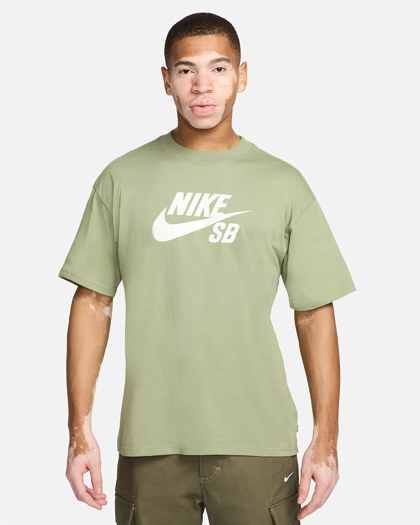 Nike SB Logo Tee - Oil Green
