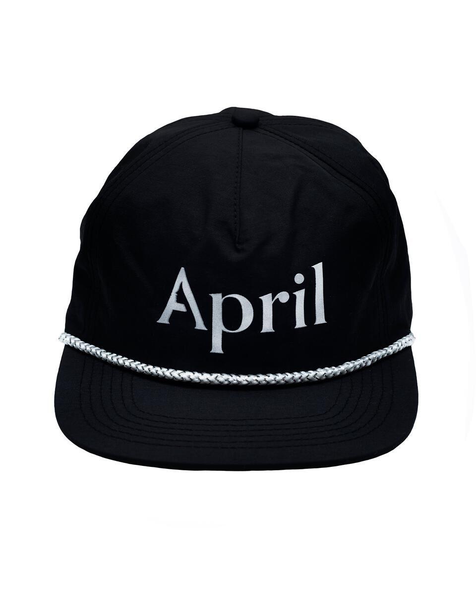 April Chrome Logo Hat - (Black)