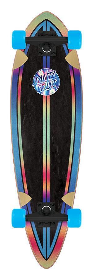 Santa Cruz Iridescent Dot Pintail Longboard - (33)