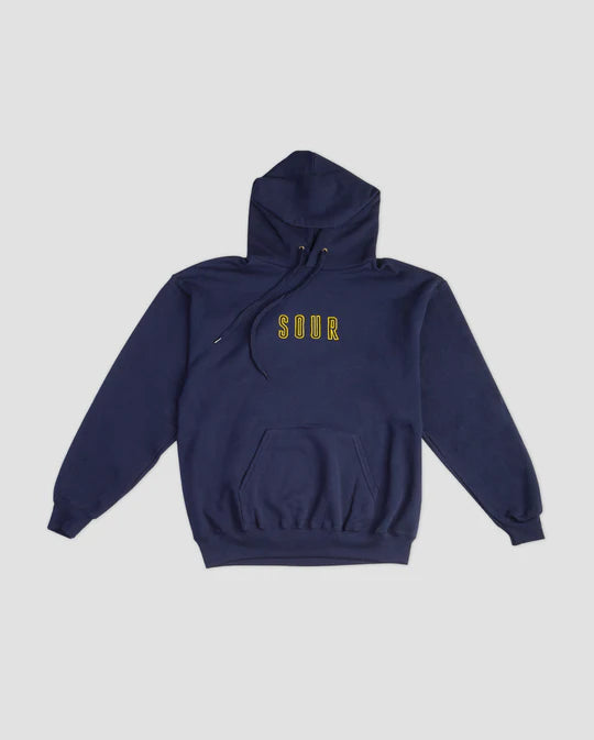 Sour Solution Army Hoodie - Navy/Yellow