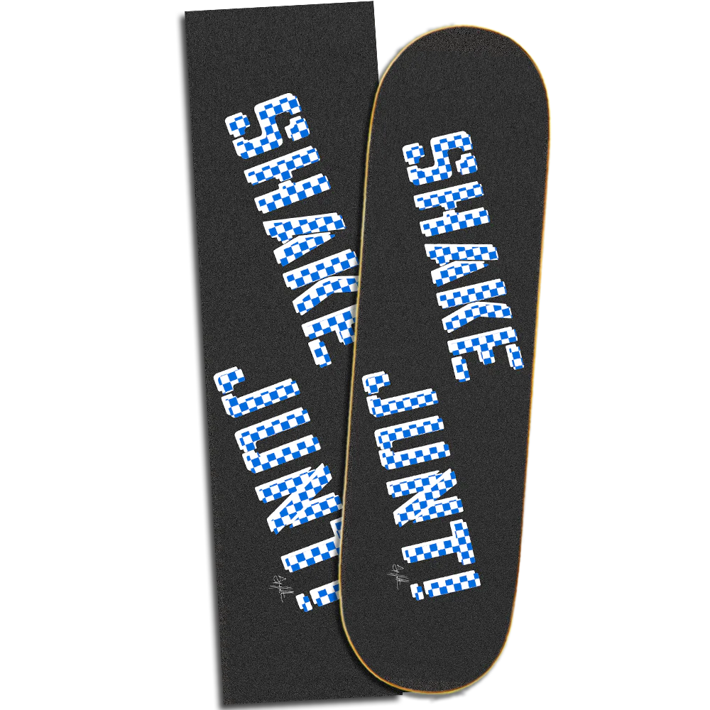 Shake Junt Hamilton Check Grip (Black/Blue/White)